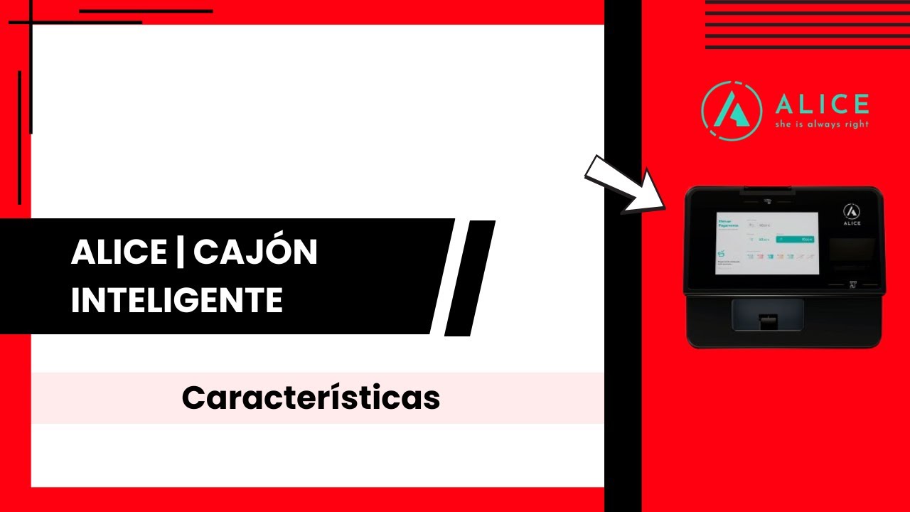 Caj&oacute;n inteligente Alice | Instalaci&oacute;n completa con tu TPV.