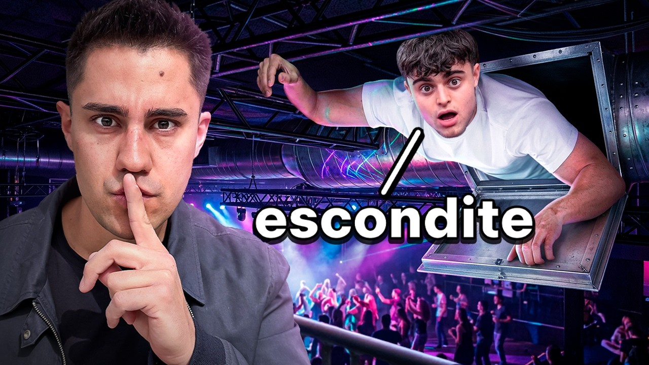 Transforme mi discoteca en un escondite gigante