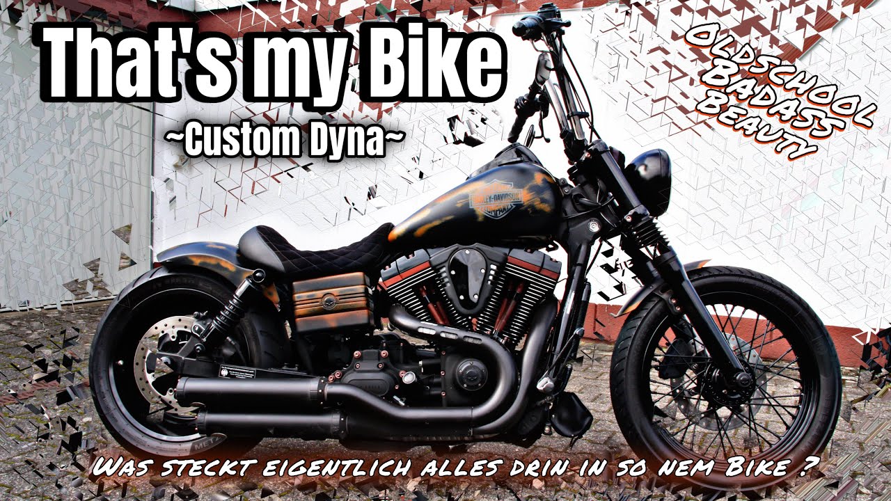 Harley Davidson Dyna StreetBob Custom | That´s my Bike | Preview #bikelife #custom #bikelover