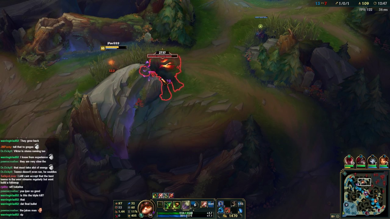Teemo vs Viktor - iPav p7.1