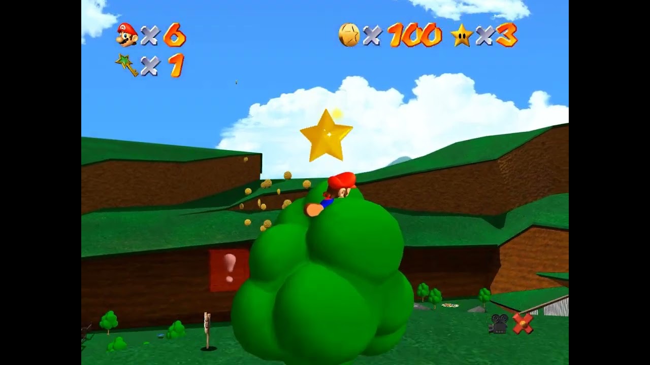 Super Mario 64 (Render 96) [Resolución 4:3] 