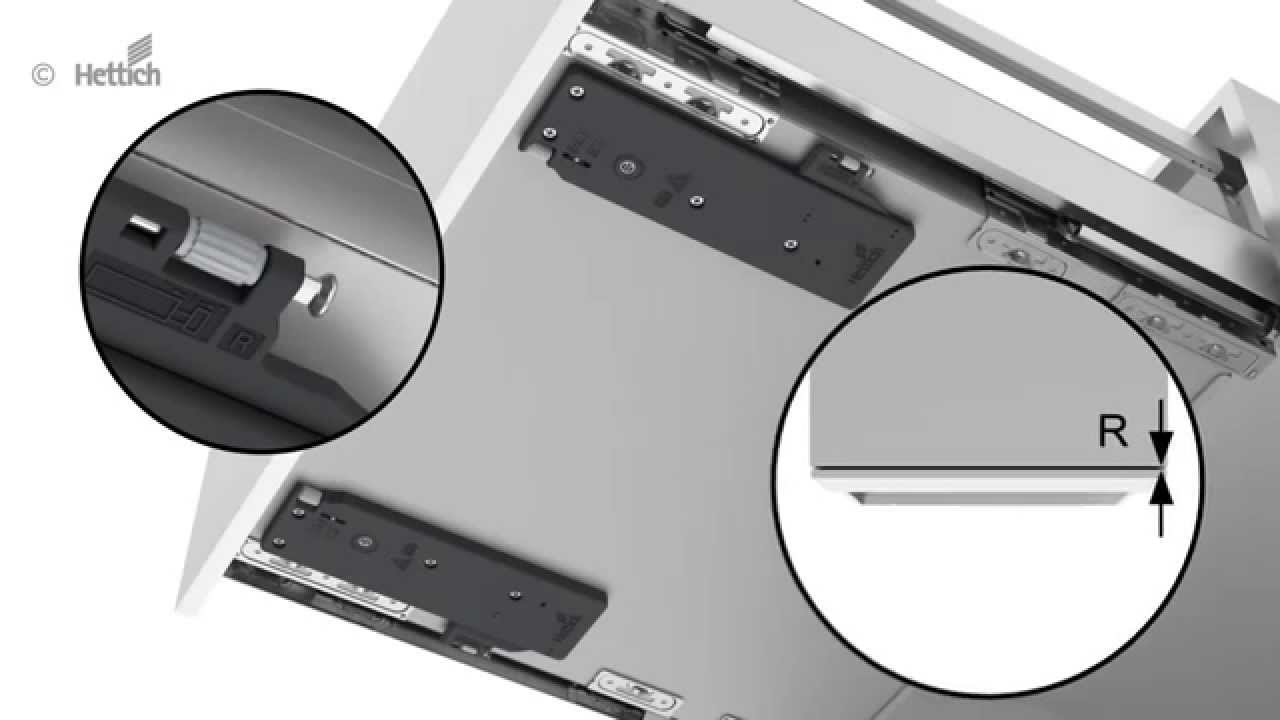 Hettich ArciTech Push to open как установить обучение