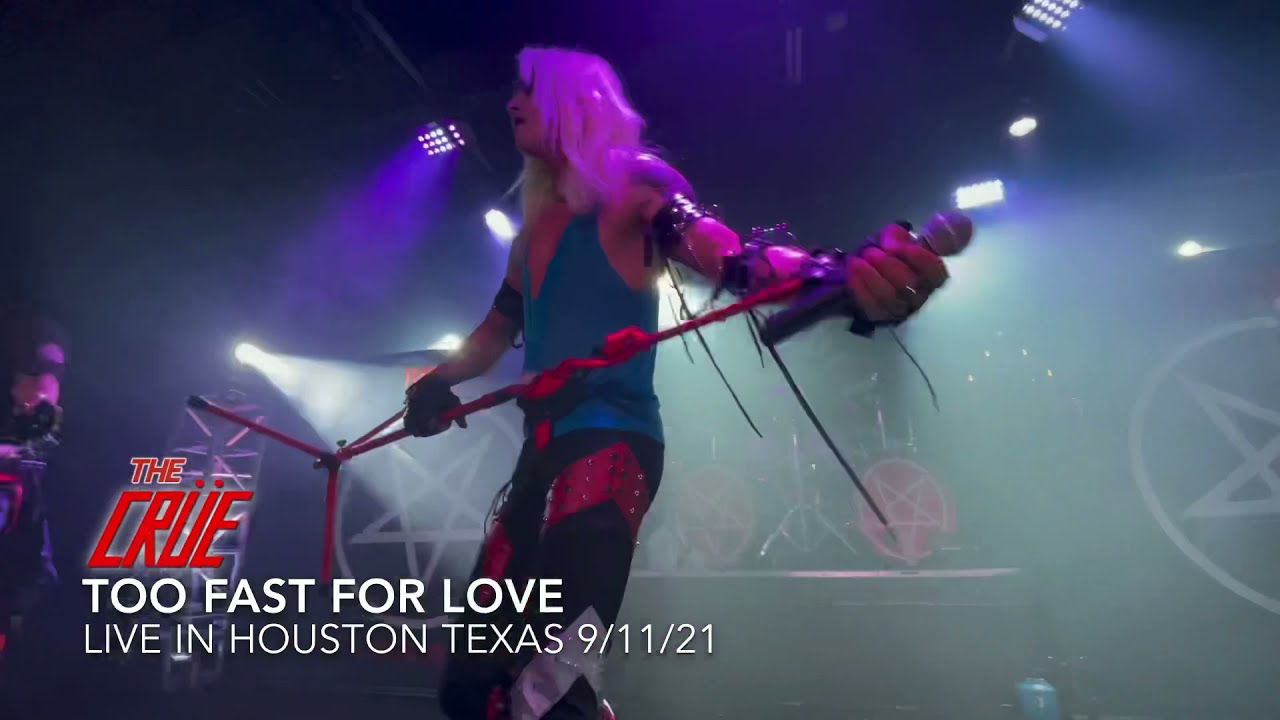 The Crüe - Too Fast For Love (Mötley Crüe song) Live in Houston Texas 9/11/21