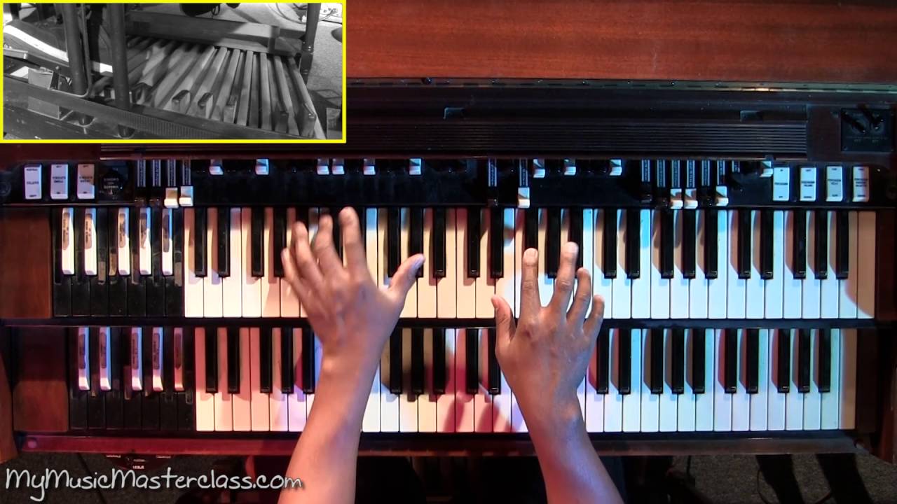 Eddie Brown - Gospel Organ Lesson 2