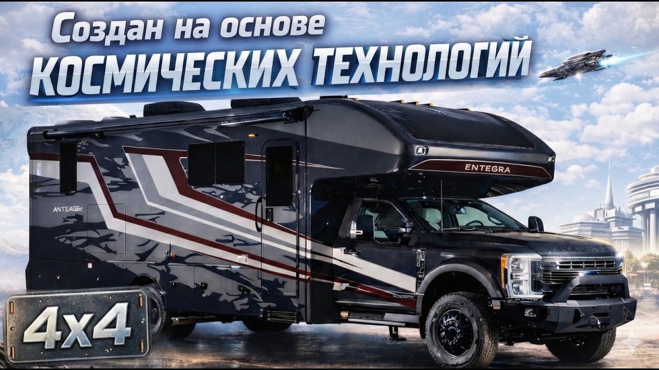 4х4. 3 слайдера. Создан на основе лучших в мире инженерных решений. Entegra Coach Accolade XT 35L