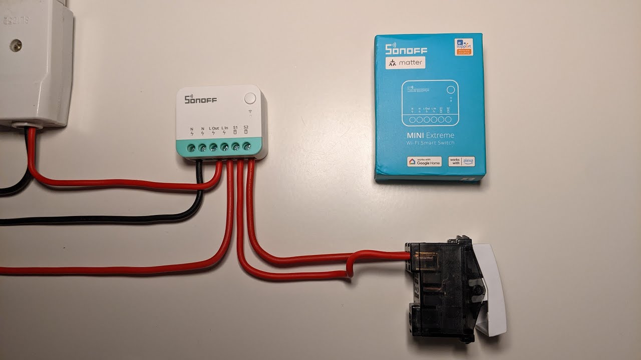 Sonoff Mini R4 matter - اول جهاز من سونوف يدعم الماتر