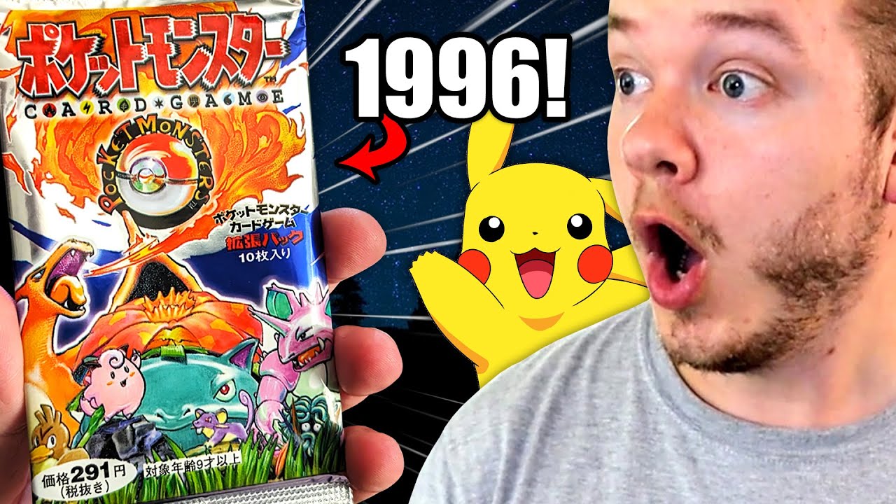 I Opened A $260 Japanese Base Set Pack!