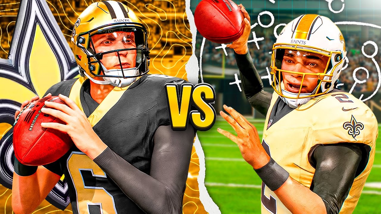 QB Position Battle | Madden 26 New Orleans Saints Franchise