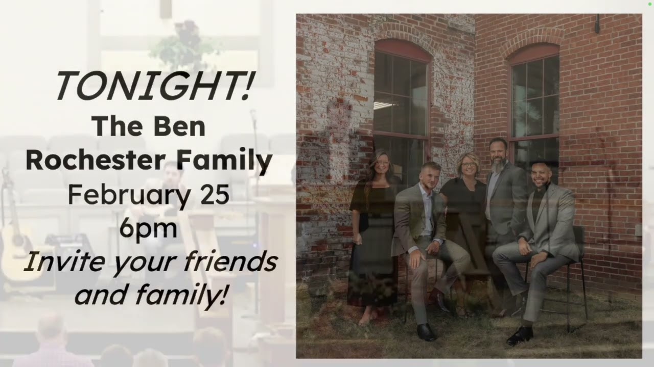 Sunday Night Worship Series: The Ben Rochester Family