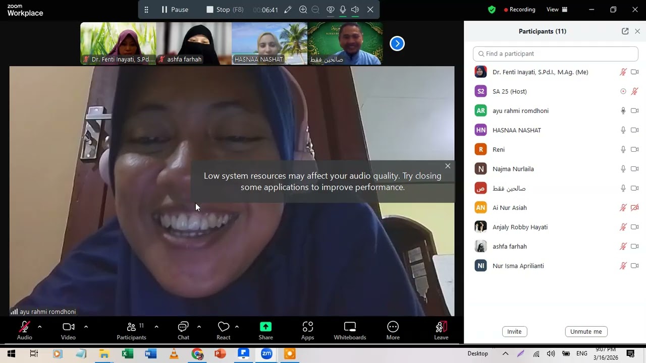 Bahasa Arab Pertemuan ke 5 tentang mihnah profesi