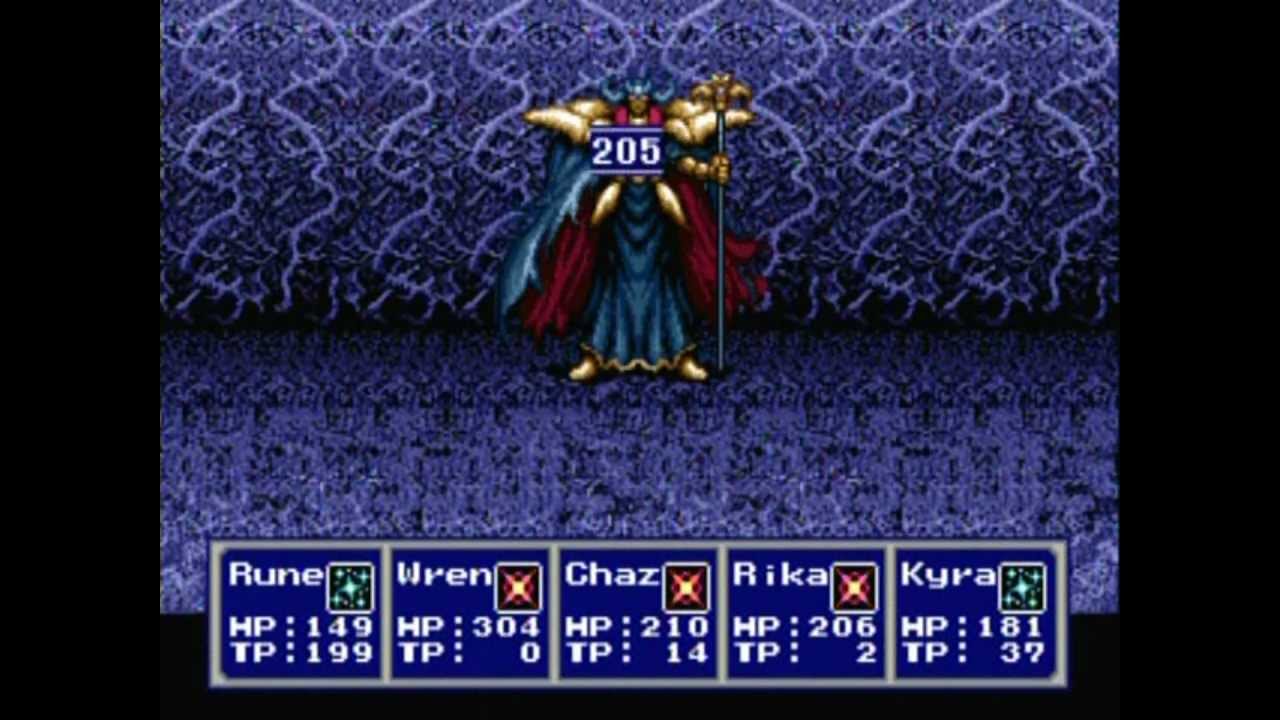 Phantasy Star IV Lassic/Lashiec Boss Fight