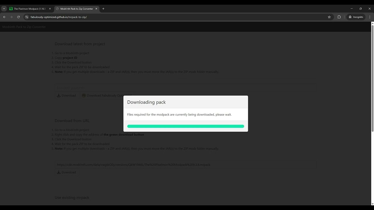 Convert Modrinth .MRPACK to ZIP and Install Modpacks Easily (2025)