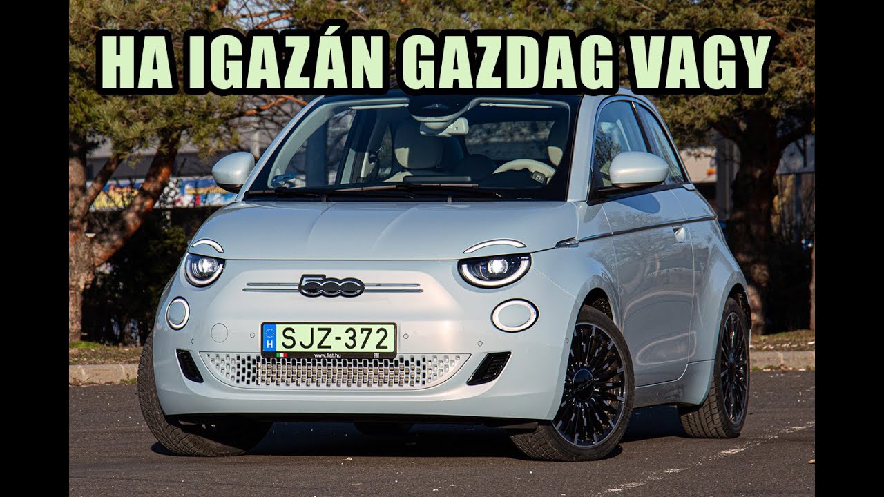 Totalcar teszt Fiat 500e – Végre egy szerethető villanyautó