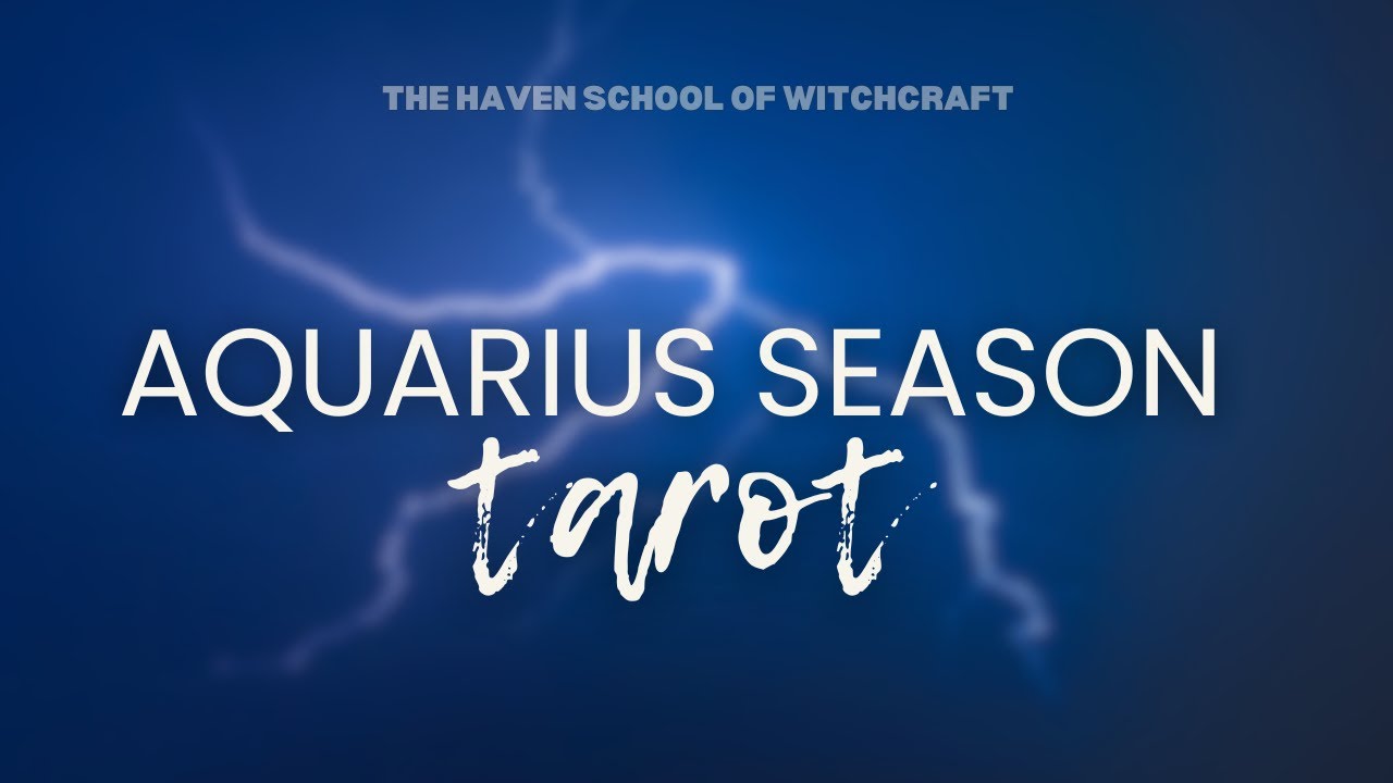 Aquarius Season Tarot: The Visionary Reluctant to Heal + Belong