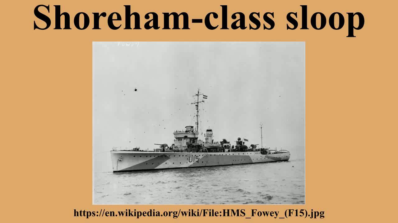Shoreham-class sloop