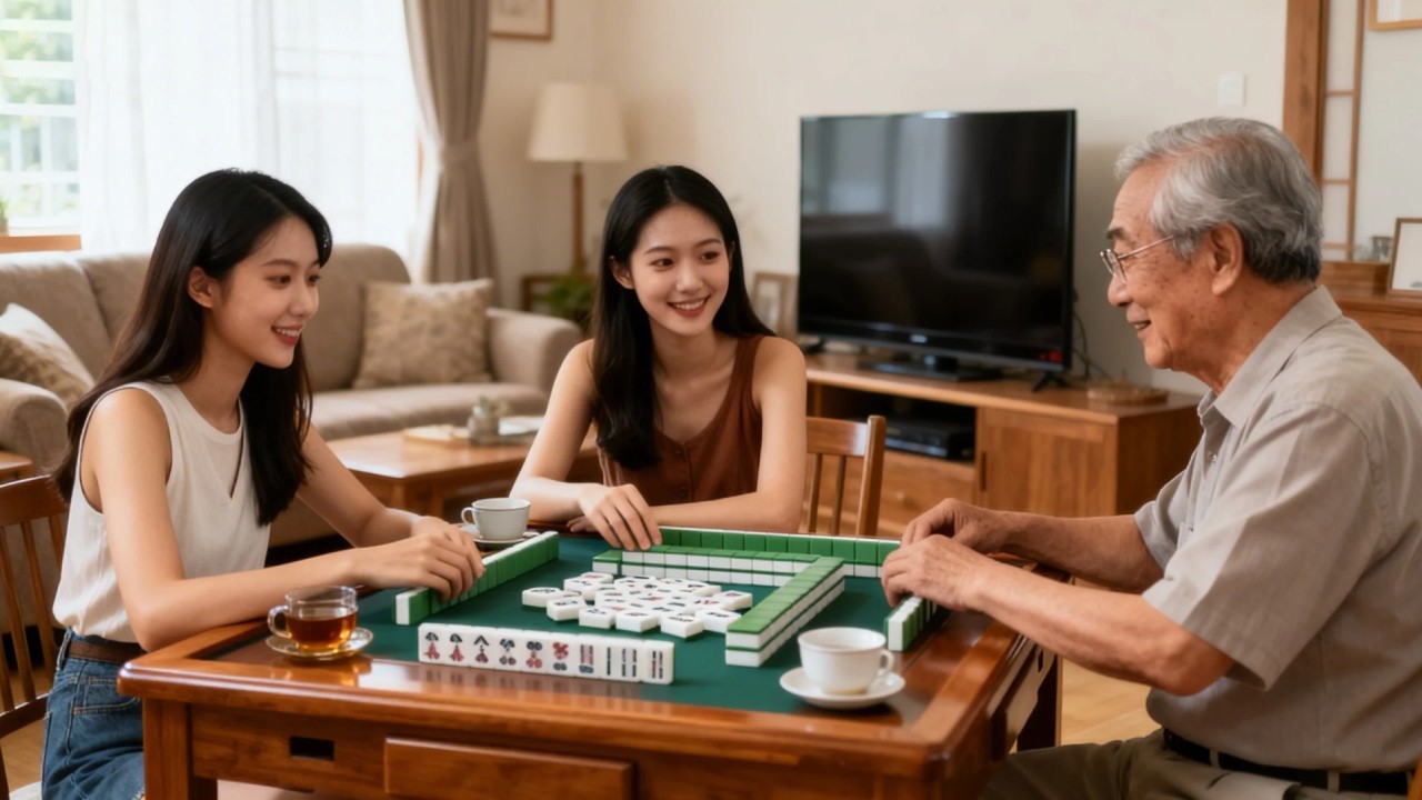 美女家中摆擂，大爷直接闯进家中，输了就当我老婆！【丫头麻麻】