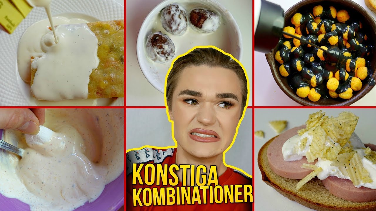TESTAR ERA SJUKA SMAK-KOMBINATIONER | Tone Testar