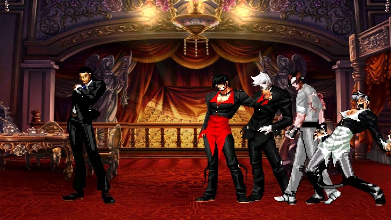 [KOF MUGEN] Gustab Munchausen 2022 VS Classic O.Iori QS team