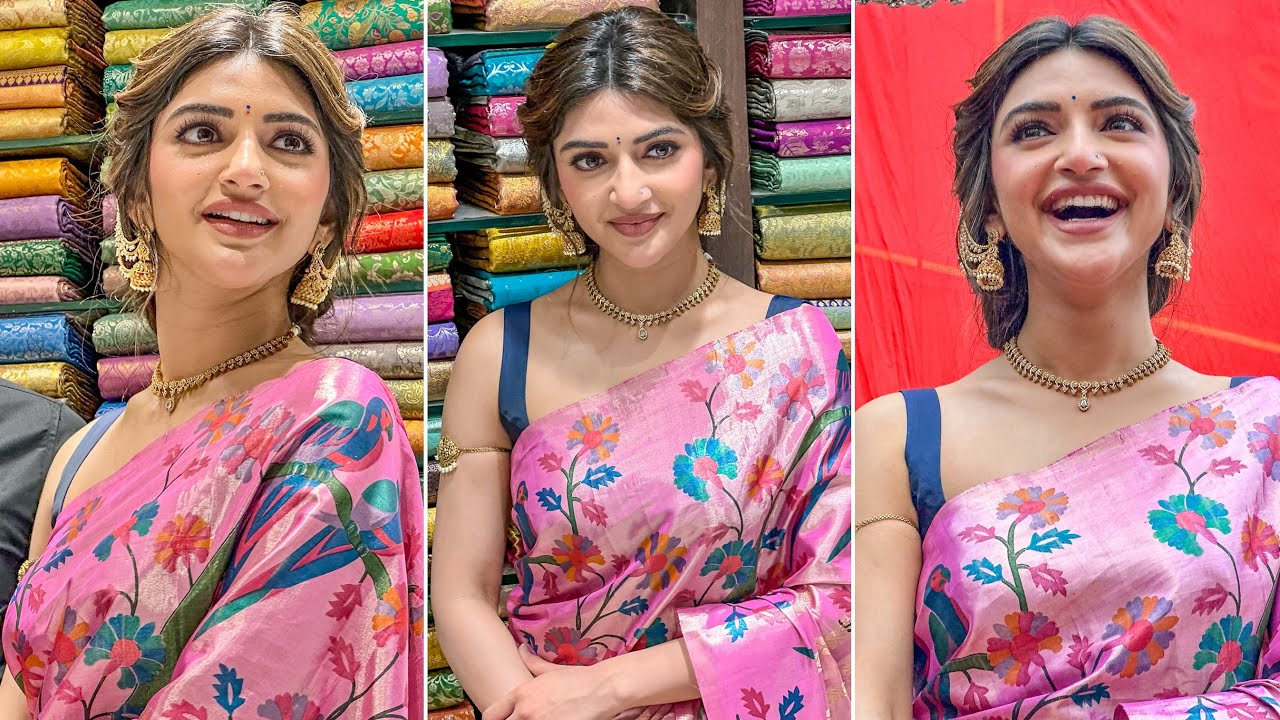 Sreeleela Teenmaar Dance 2024 | Sreeleela entry at Manikonda | Sreeleela Latest 2024 Video