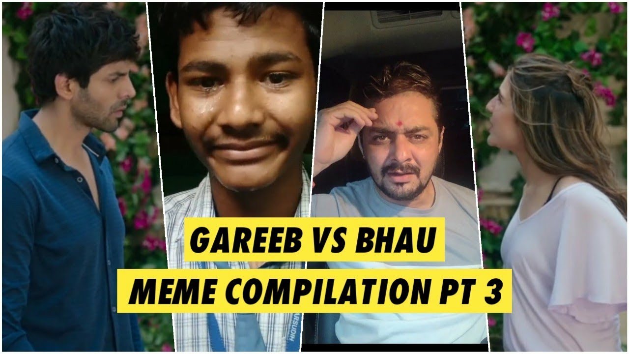 GAREEB VS HINDUSTANI BHAU | INDIAN MEMES | BILLU DI GANG