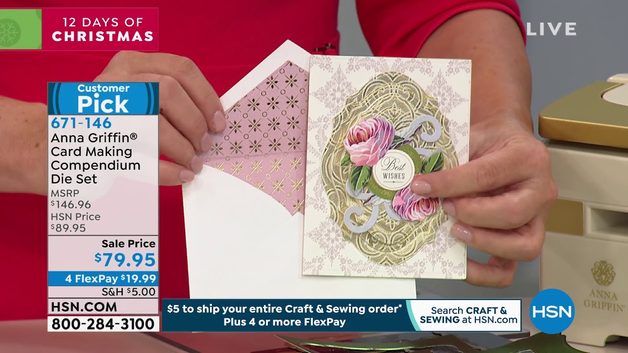 Anna Griffin Card Making Compendium Die Set