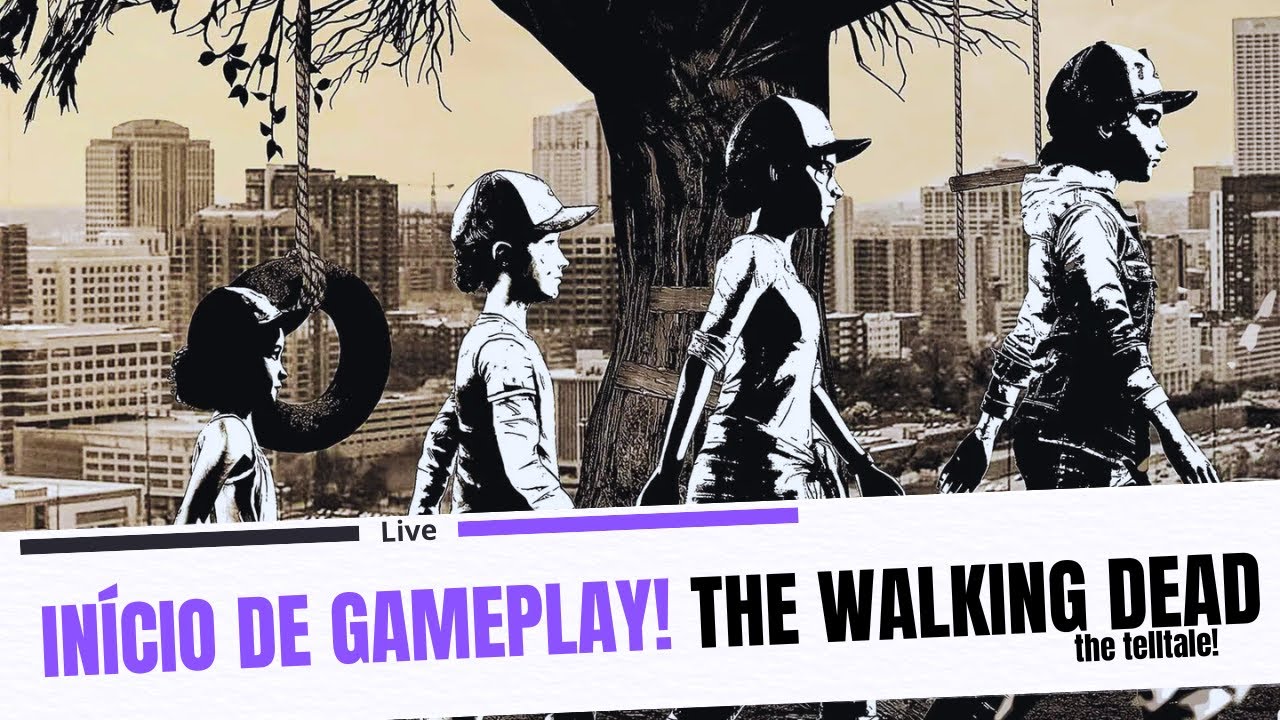 PARTIU THE WALKING DEAD TELLTALE PELA PRIMEIRA VEZ! CHEGA MAIS E BORA CURTIR! 🌠
