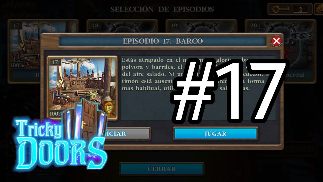 Tricky Doors. Solución del episodio 17. Barco.
