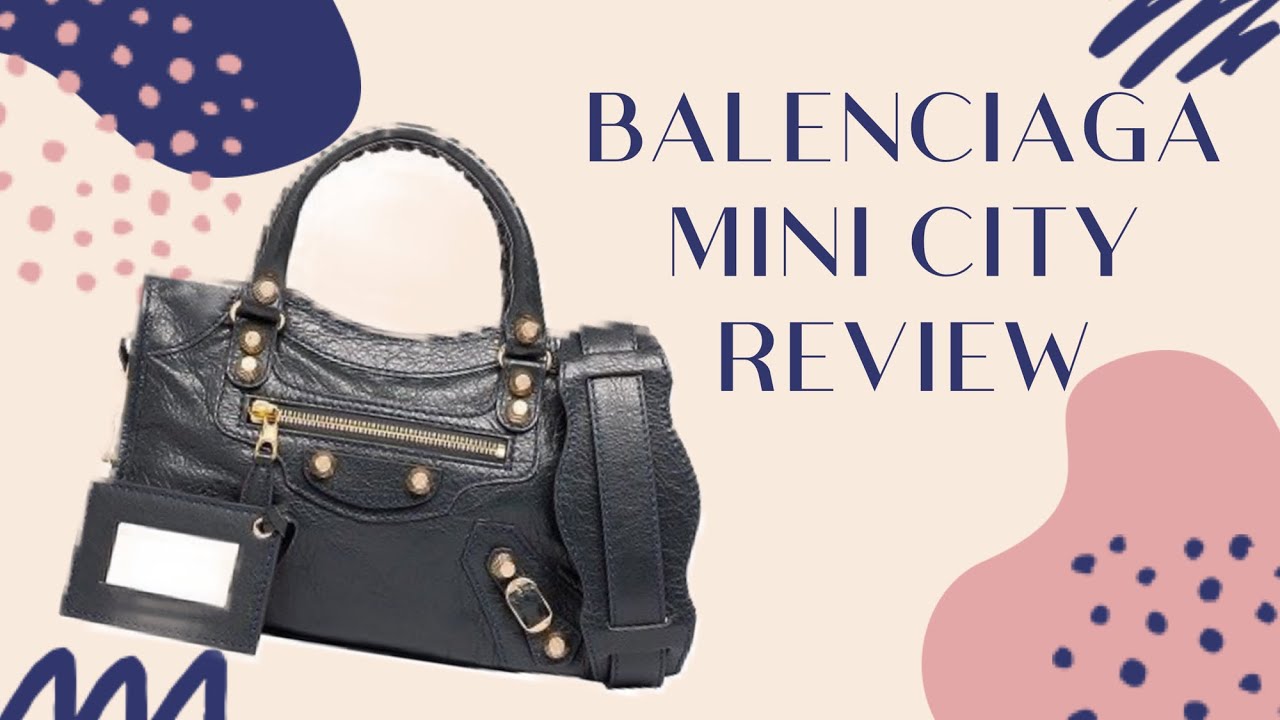 balenciaga mini city review測評// 小包大容量what fits inside// 小包空間利用技巧// price, capacity// 巴黎世家 機車包