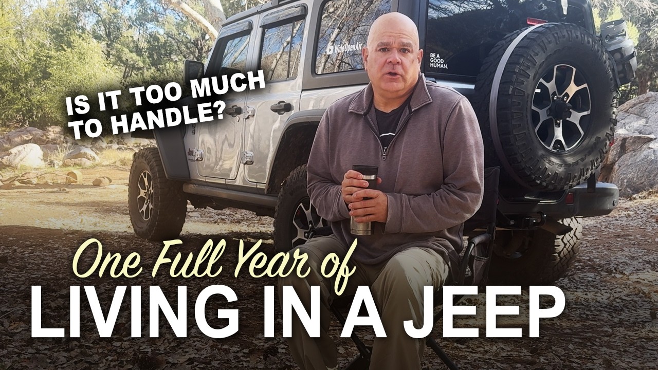 Solo Living Out of a Jeep Wrangler | One year anniversary of Full-TIme Travel