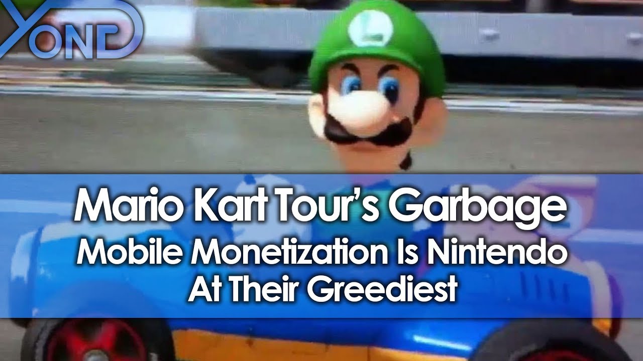 Mario Kart Tour's Garbage Mobile Monetization Is Nintendo At Their Greediest
