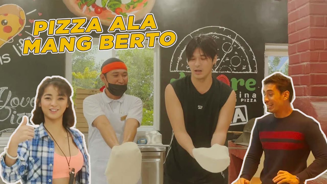 Pizza ala Mang Berto with Aj Raval, Ali and Mr. Andrew E | Wilbert Ross