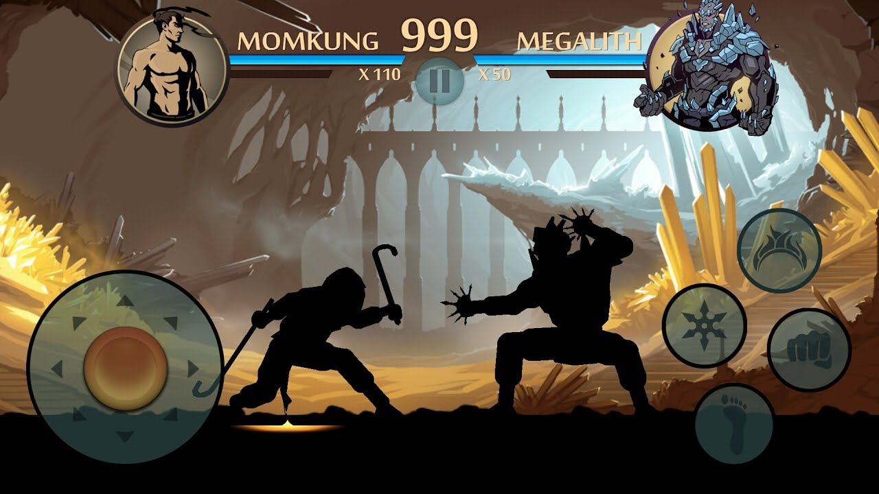 Shadow Fight 2 SUPER SHADOW VS MEGALITH