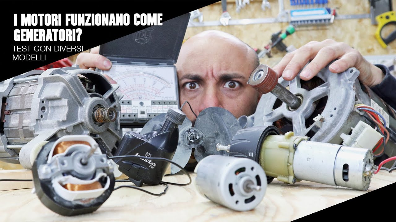 I motori elettrici funzionano come generatori?
