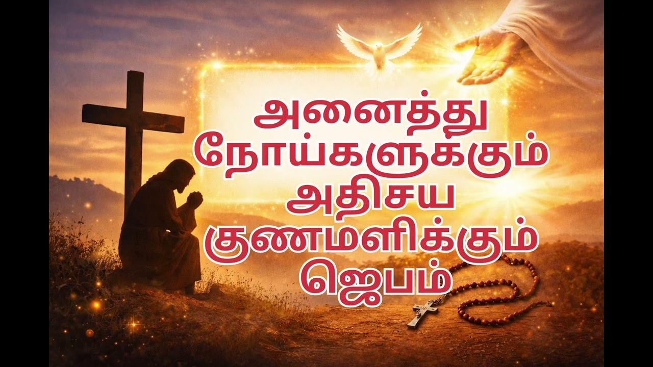 அனைத்து நோய்களுக்கும் அதிசய குணமளிக்கும் ஜெபம் | powerful Miracle Healing Prayer for Stomach, Headac