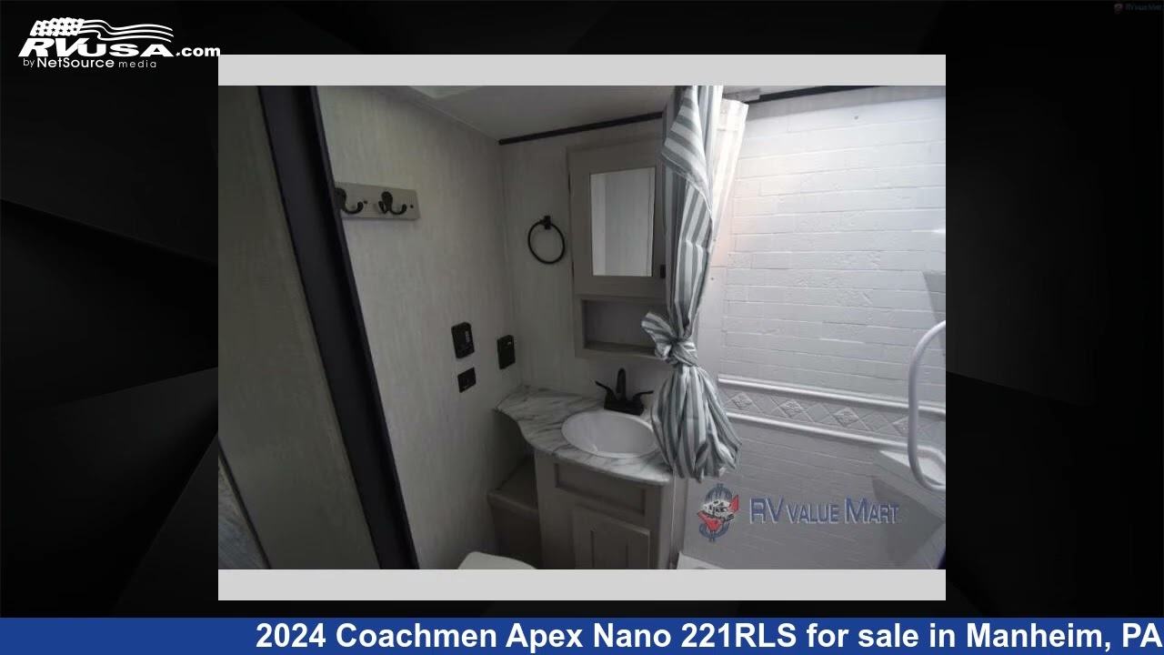 Spectacular 2024 Coachmen Apex Nano Travel Trailer RV For Sale in Manheim, PA | RVUSA.com
