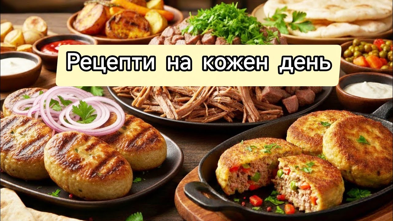 Смачні м'ясні страви. Шість рецептів.