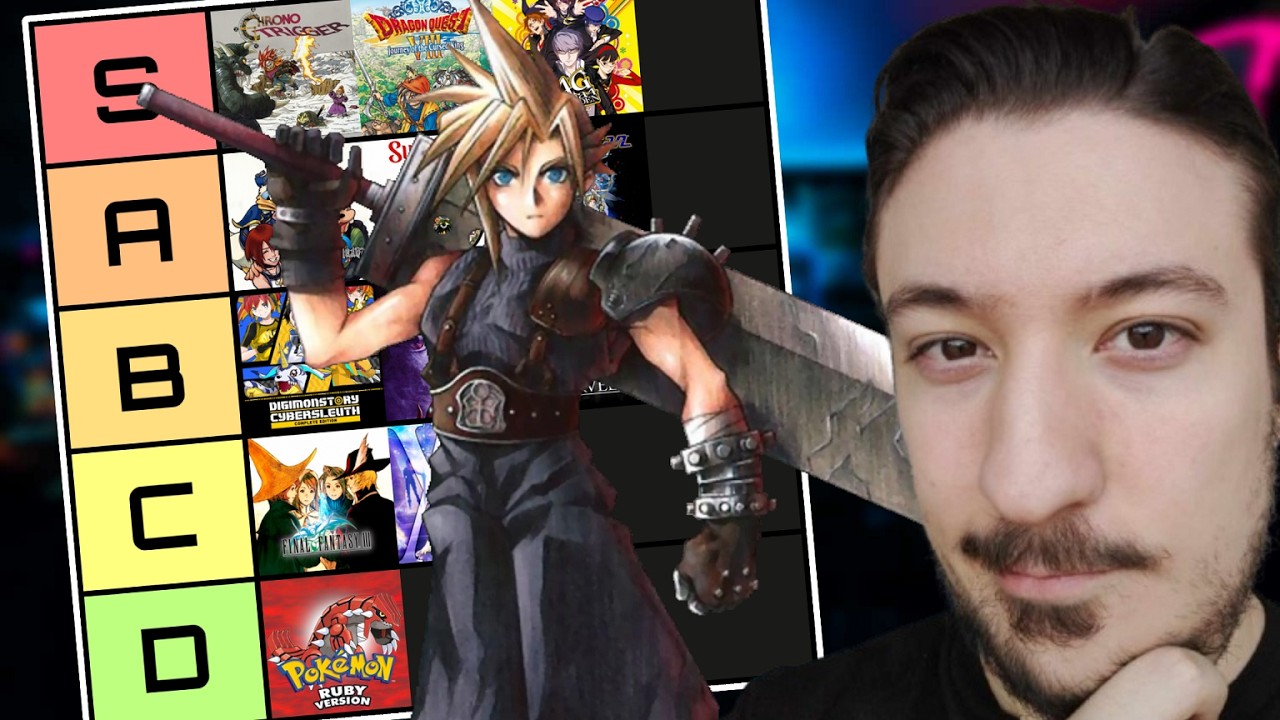 A Minha Tier List de JRPGs!