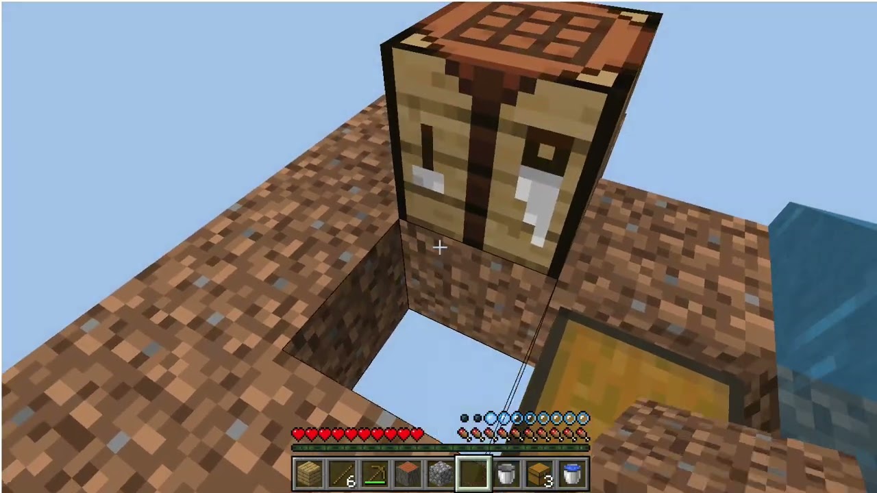 JUGANDO MINECRAFT ONE BLOCK!