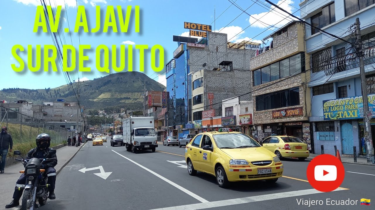 Av. Ajavi Sur de Quito as&iacute; esta hoy en 2020