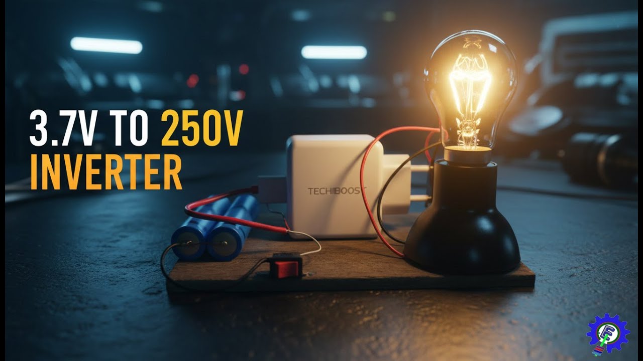USB to 200V?! DIY 5V Inverter Explained #ExtensiveActivity