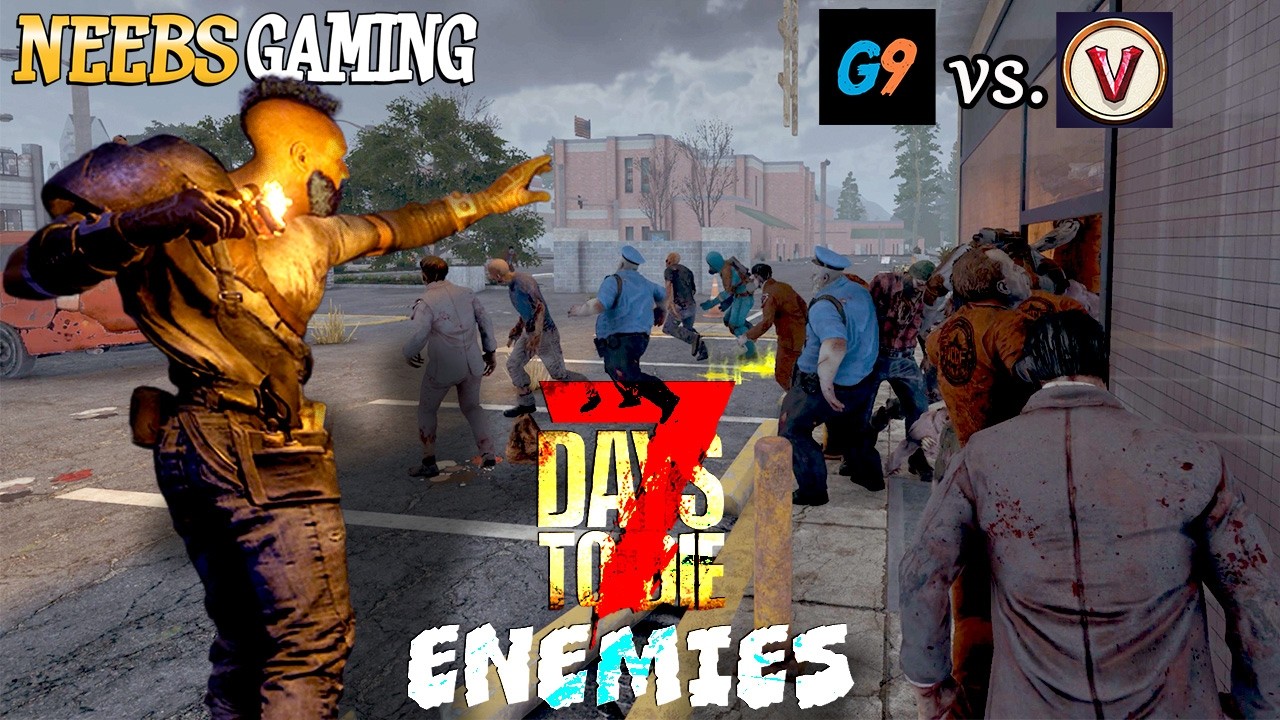 Someone Is Cheating?? - Glock9 vs. Vertiigo - 7D2D competetive (ENEMIES day 3)