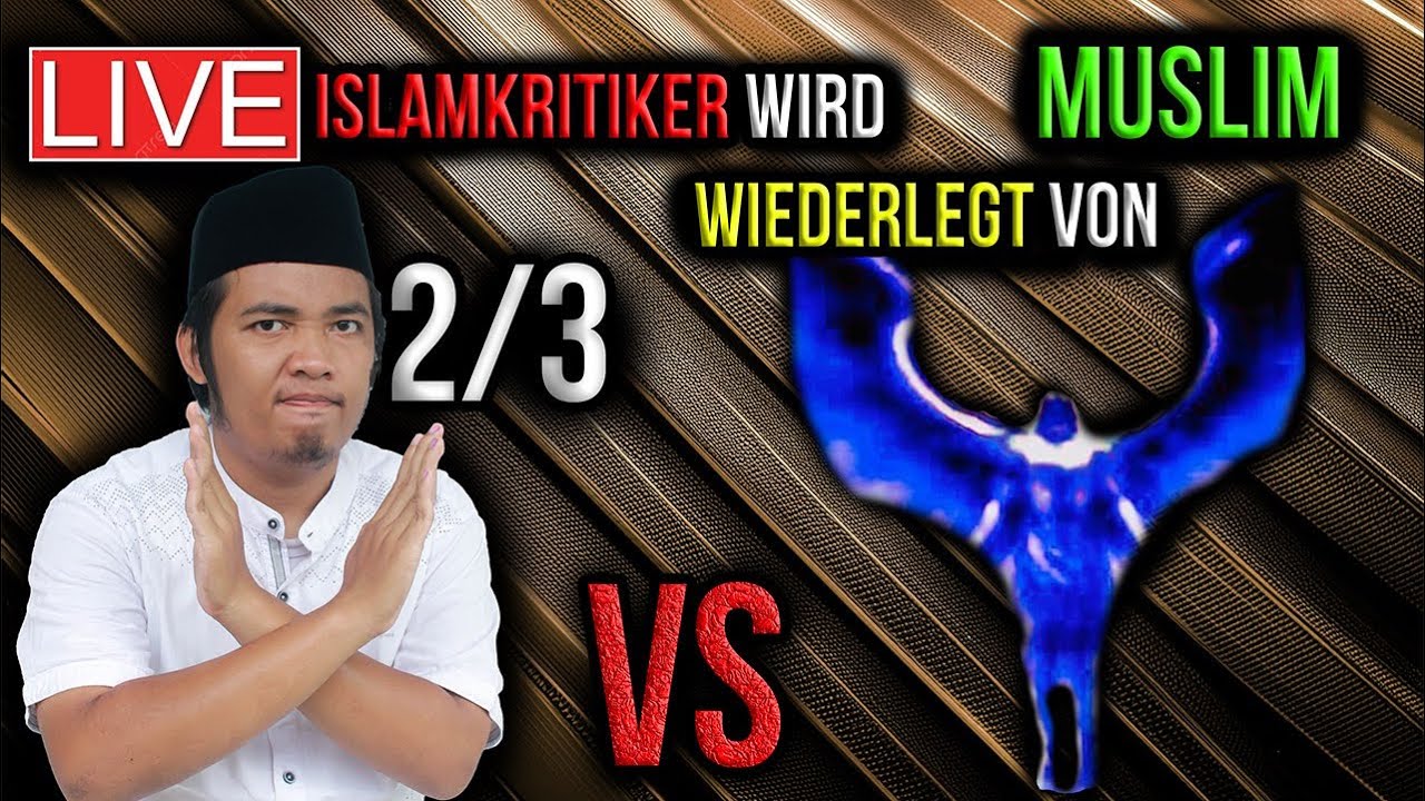Debatte: Hassuna (Muslim) vs Islamhasser (Atheisten) | (2/3)