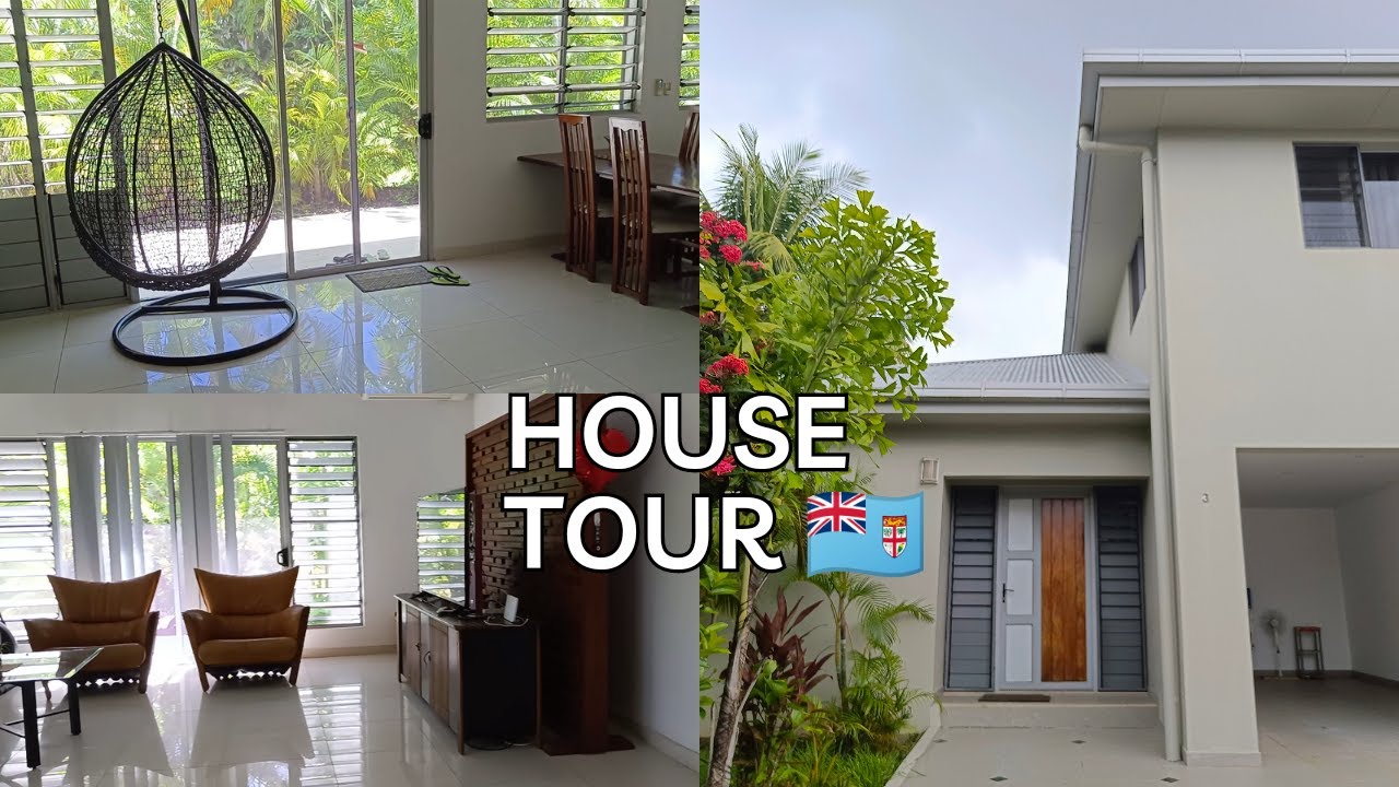 HOUSE TOUR🏠 Our home in Fiji 🇫🇯 | Abroad Life | Lifestyle vlog