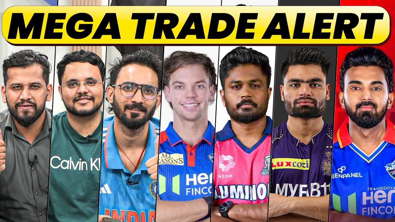 🔴GC CONNECT: IPL TRADE FACE OFF, DC-RR-KKR, STUBBS, RINKU, RAMANDEEP for SANJU-RAHUL
