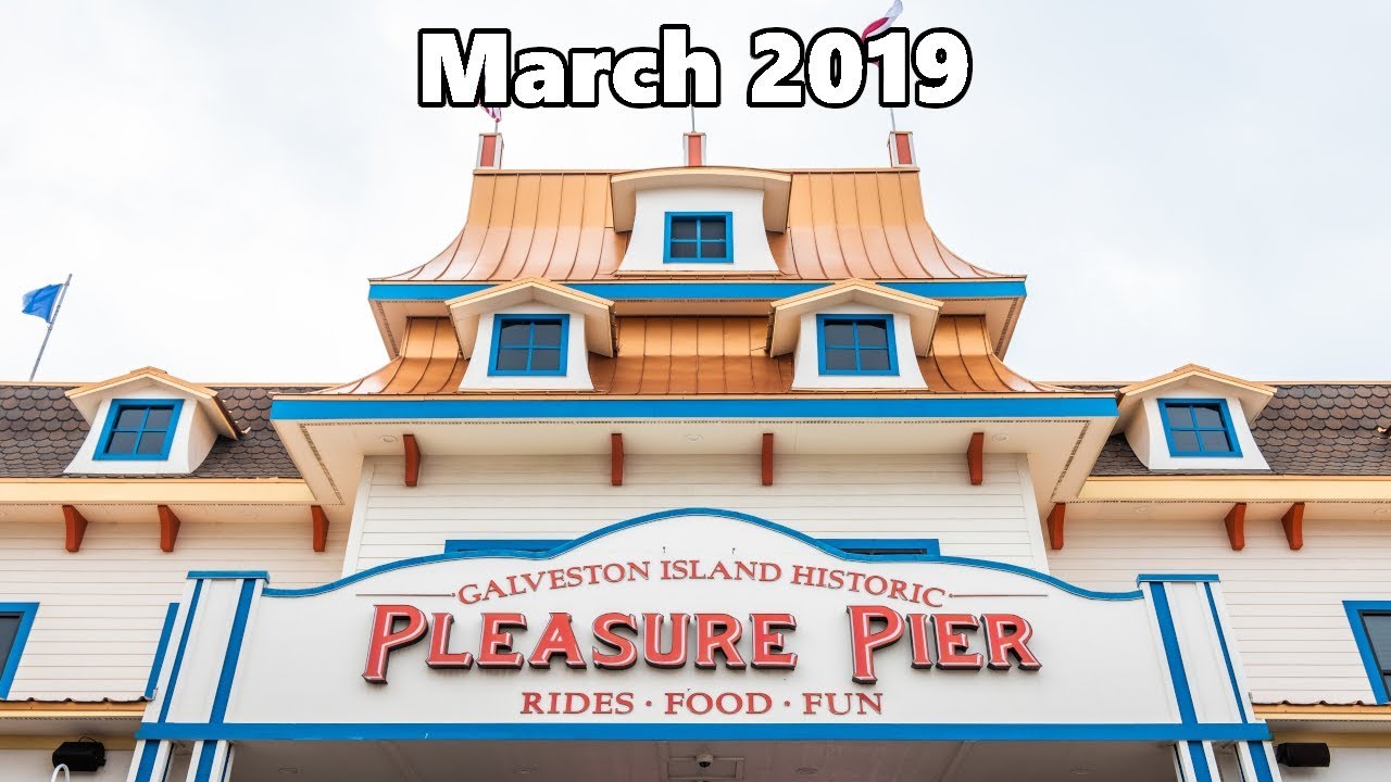Galveston Island Historic Pleasure Pier - March 2019
