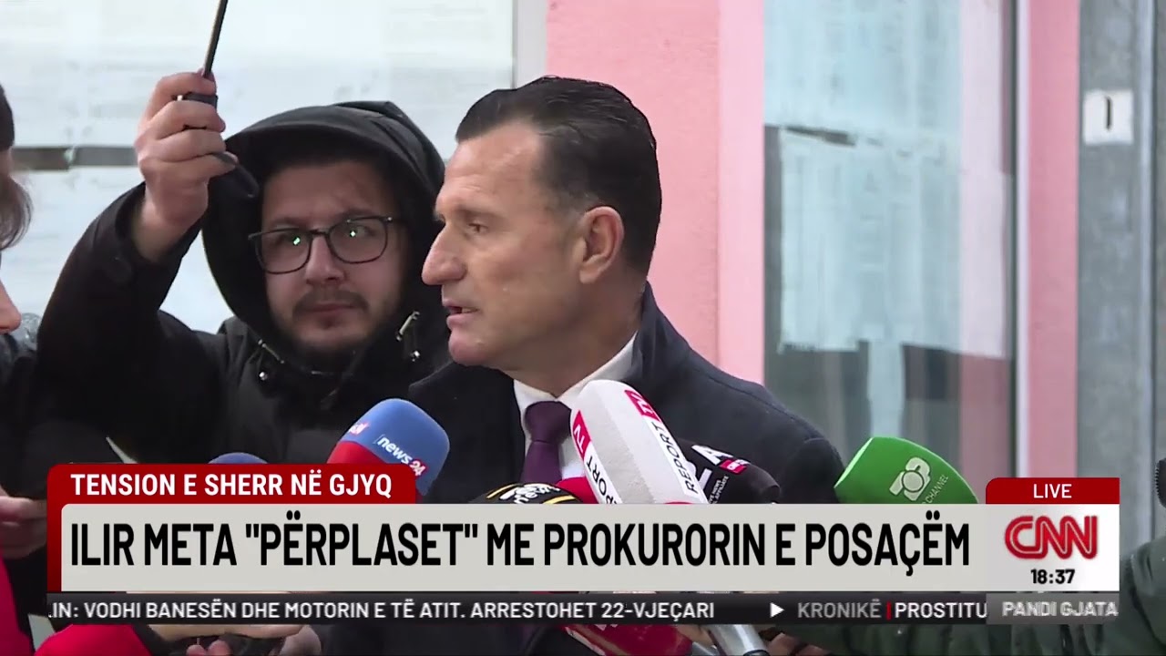 Tension e sherr në gjyq, Ilir Meta 