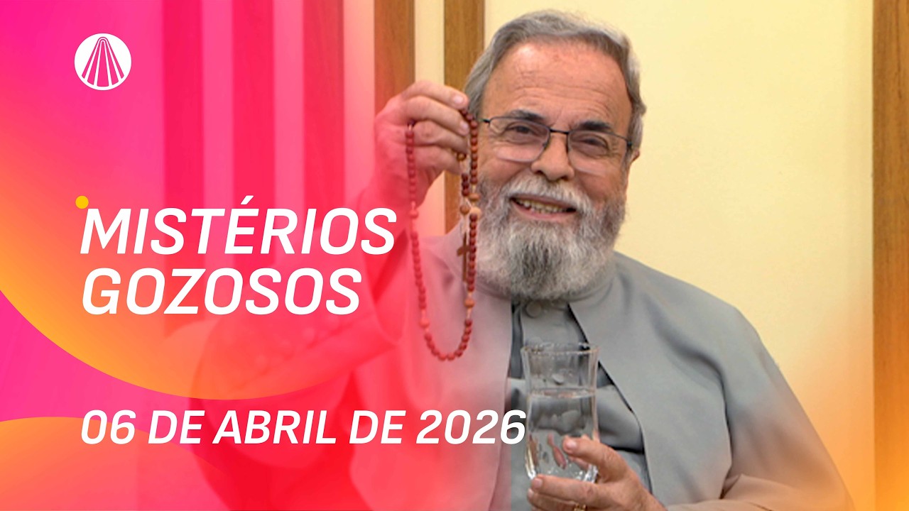 Ter&ccedil;o de Aparecida com Pe. Antonio Maria - 06 de abril 2026 [Mist&eacute;rios Gozosos]