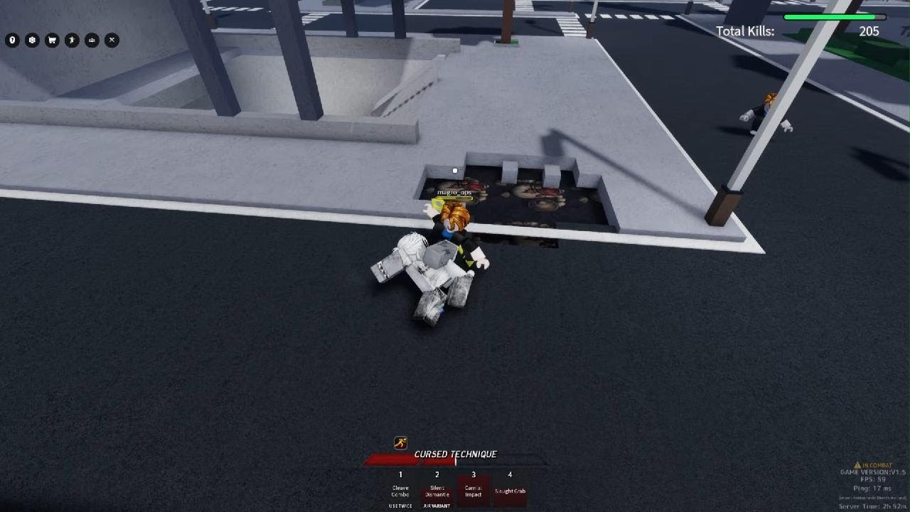 Playing rampage showdown
