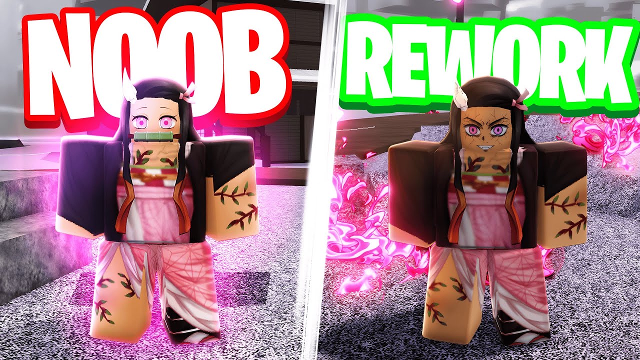 Going From NOOB TO EXPLODING BLOOD REWORK NEZUKO In Roblox Weak Legacy 2