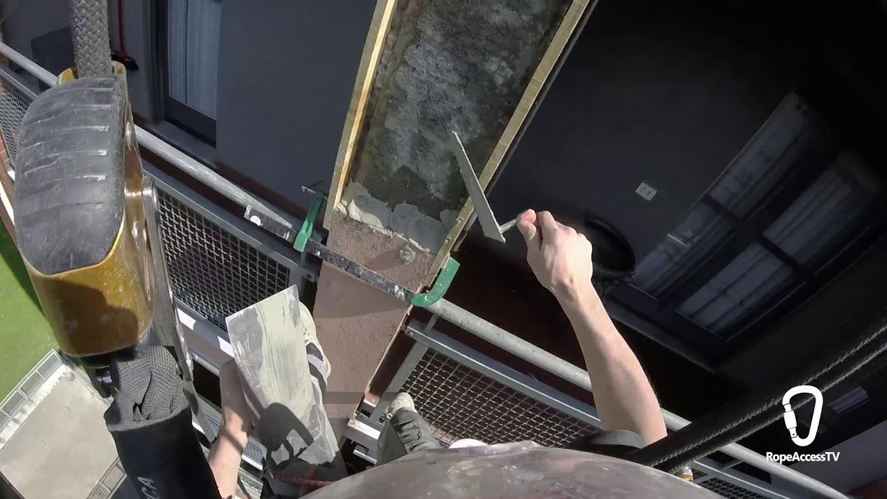 Rope Access Masonry Restoration